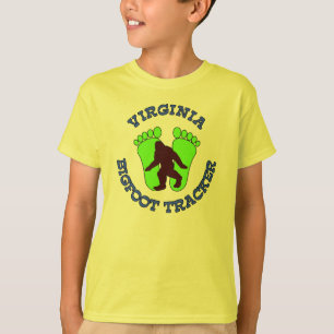 T-shirt Traqueur de la Virginie Bigfoot