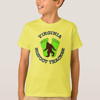 T-shirt Traqueur de la Virginie Bigfoot