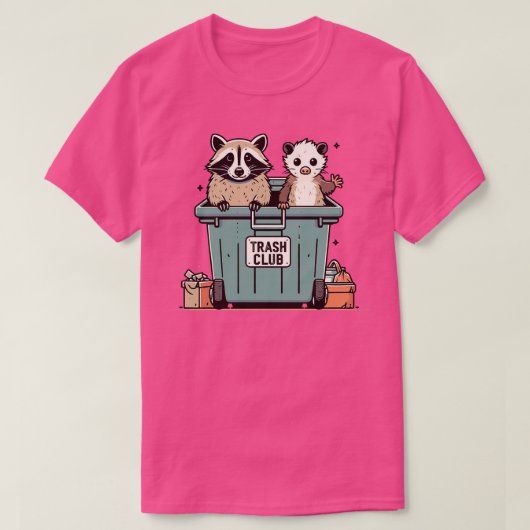 T-shirt Trash Club (Design devant)