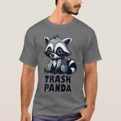T-shirt Trash Panda Cute Faune Drôle Raccoon Cadeaux (Devant)