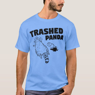 T-shirt Trash Panda Drunk Racoon Funny