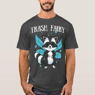 T-shirt Trash Raccoon Fairy Dust Stars Magique Trash Panda