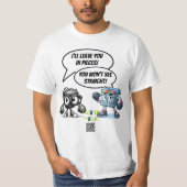 T-shirt Trash-Talk / Puzzle vs Googly — par LoGoss (Devant)