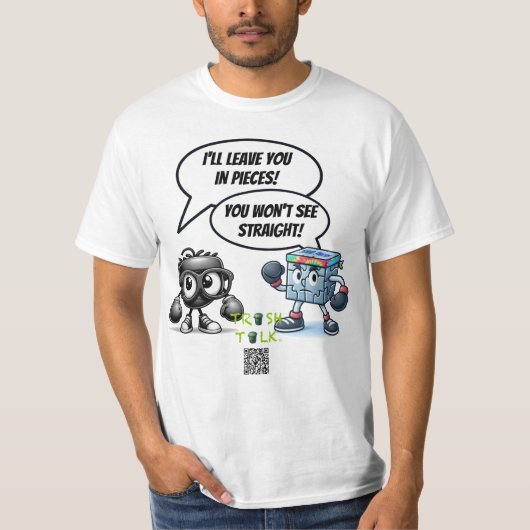 T-shirt Trash-Talk / Puzzle vs Googly — par LoGoss (Devant)