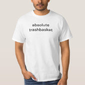 T-shirt Trashbasket Absolu (Devant)