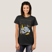 T-shirt Trashed Panda New Year 2026 Funny Drunk Raccoon  (Devant entier)