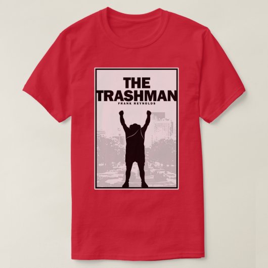 T-shirt Trashman vient (Design devant)