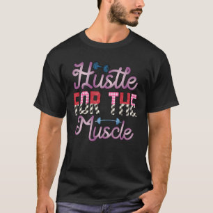 T-shirt Travail acharné pour le garçon musclé