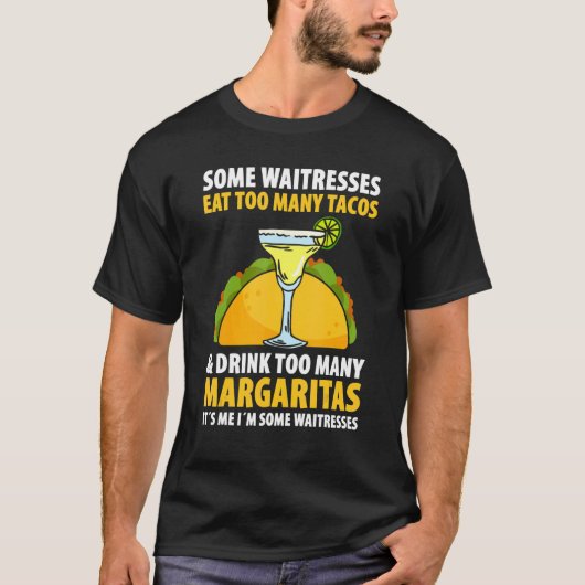 T-shirt Travail dans la restauration (Devant)