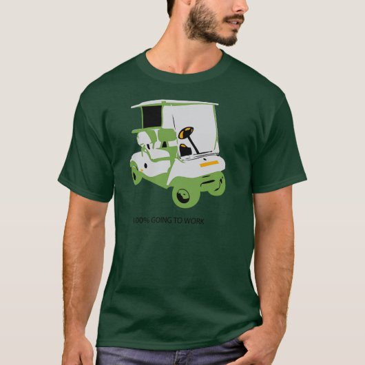 T-shirt Travail de 100% (Devant)