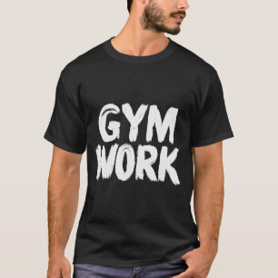 T-shirt Travail de gym Fitness musculation Workout