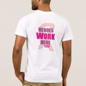 T-shirt Travail de héros (Dos)