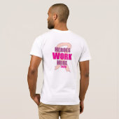 T-shirt Travail de héros (Dos entier)
