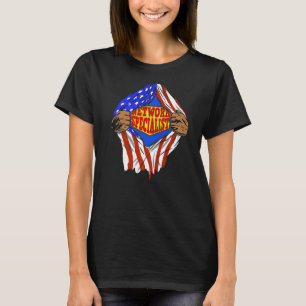 T-shirt Travail de héros super-spécialiste en réseau