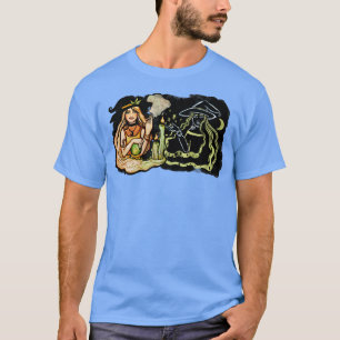 T-shirt Travail de l'ombre de la sorcière verte