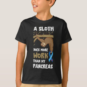 T-shirt Travail de sensibilisation au diabète de Pancreas