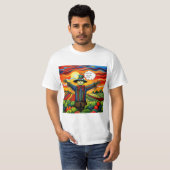 T-shirt Travail d'épouvantail (Devant entier)