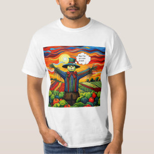 T-shirt Travail d'épouvantail