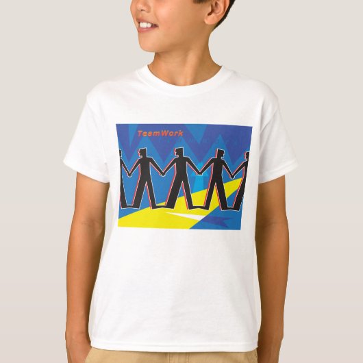 T-shirt Travail d'équipe (Devant)