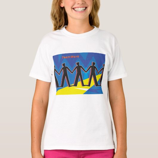 T-shirt Travail d'équipe (Devant)