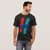 T-shirt TRAVAIL drôle (Devant entier)