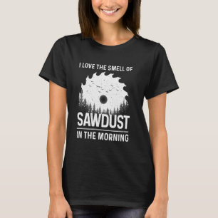 T-shirt Travail Drôle Du Bois Pour Hommes Femmes Travaille