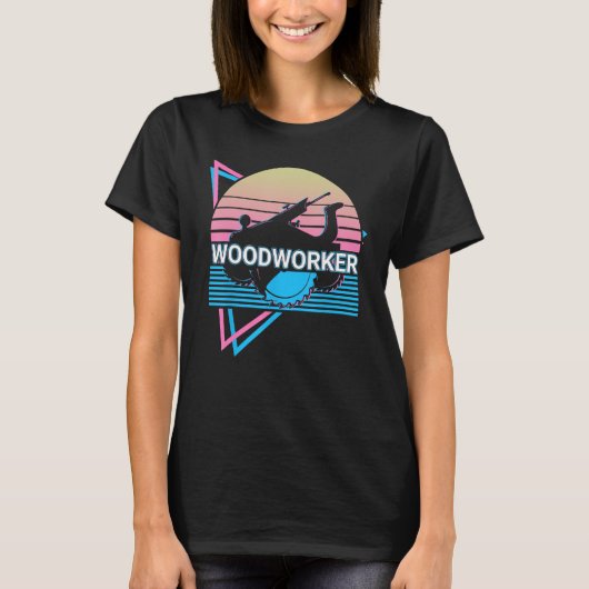 T-shirt Travail du bois (Devant)