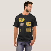 T-shirt Travail du bois Ae Bois Eavator garçon astronaute (Devant entier)