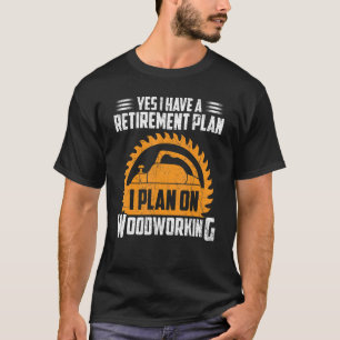 T-shirt Travail Du Bois Pour Les Hommes Papa Carpenter Woo