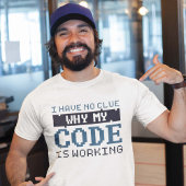 T-shirt Travail du code