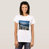 T-shirt Travail dur (Devant entier)
