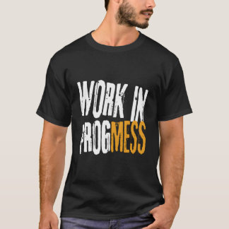 T-shirt Travail en cours S ouvriers grunge