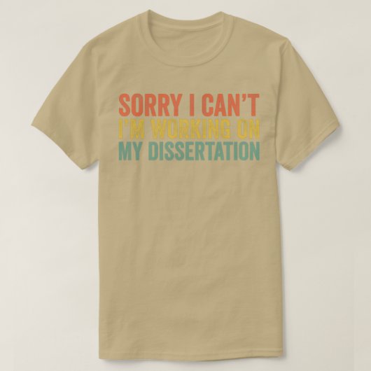 T-shirt Travail Sur Mon Mémoire 2 (Design devant)