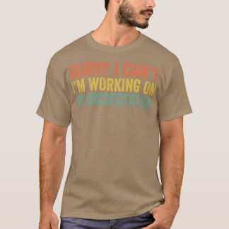 T-shirt Travail Sur Mon Mémoire 2