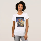 T-shirt Travail sur une ferme...Cet été (Devant entier)