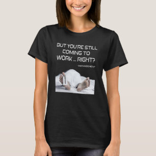 T-shirt Travaillé à Death Office Travailleur Employé HR Fu