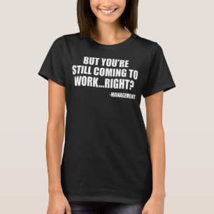 T-shirt Travaillé à Death Office Travailleur Employé HR Fu