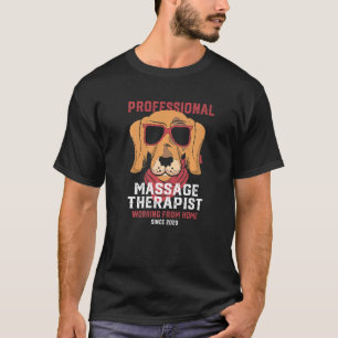 T-shirt Travailler à domicile Massage Thérapiste Masseur C