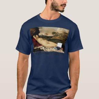 T-shirt Travailler de la maison Giorgione Sleeping Venus