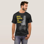T-shirt Travailler plus intelligent pas plus dur Turtle (Devant entier)