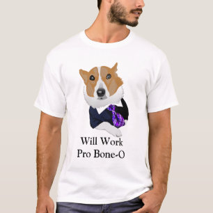 T-shirt Travaillera le pro chien Meme d'avocat d'Os-o