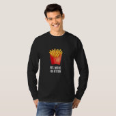 T-shirt Travaillera pour Bitcoin (Noir) (Devant entier)