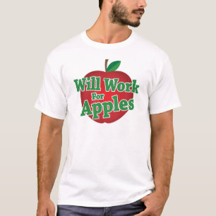 T-shirt Travaillera pour des pommes