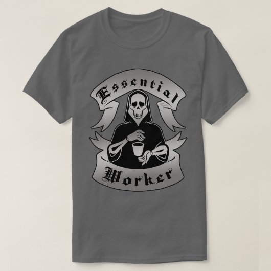 T-shirt travailleur (Design devant)