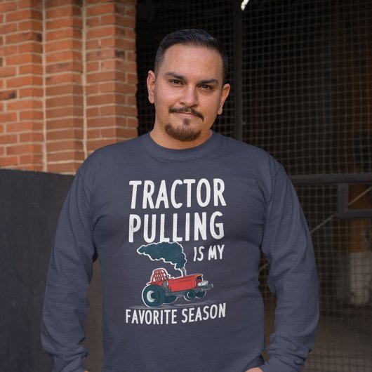 T-shirt Travailleur agricole de traction de tracteur
