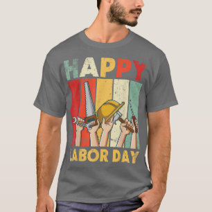 T-shirt Travailleur agricole Joyeuse Fête du Travail Papa