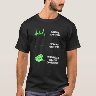 T-shirt Travailleur consultant créatif Consultant créatif