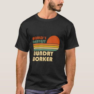 T-shirt Travailleur De Blanchisserie Moyennement Doué
