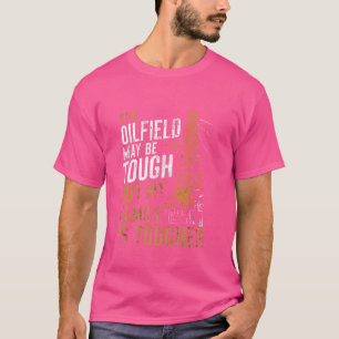 T-shirt Travailleur de champ pétrolifère Tour de forage Fo