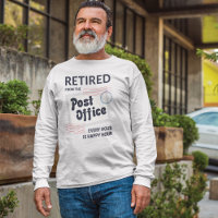 Travailleur de la poste retraité Mailman Funny